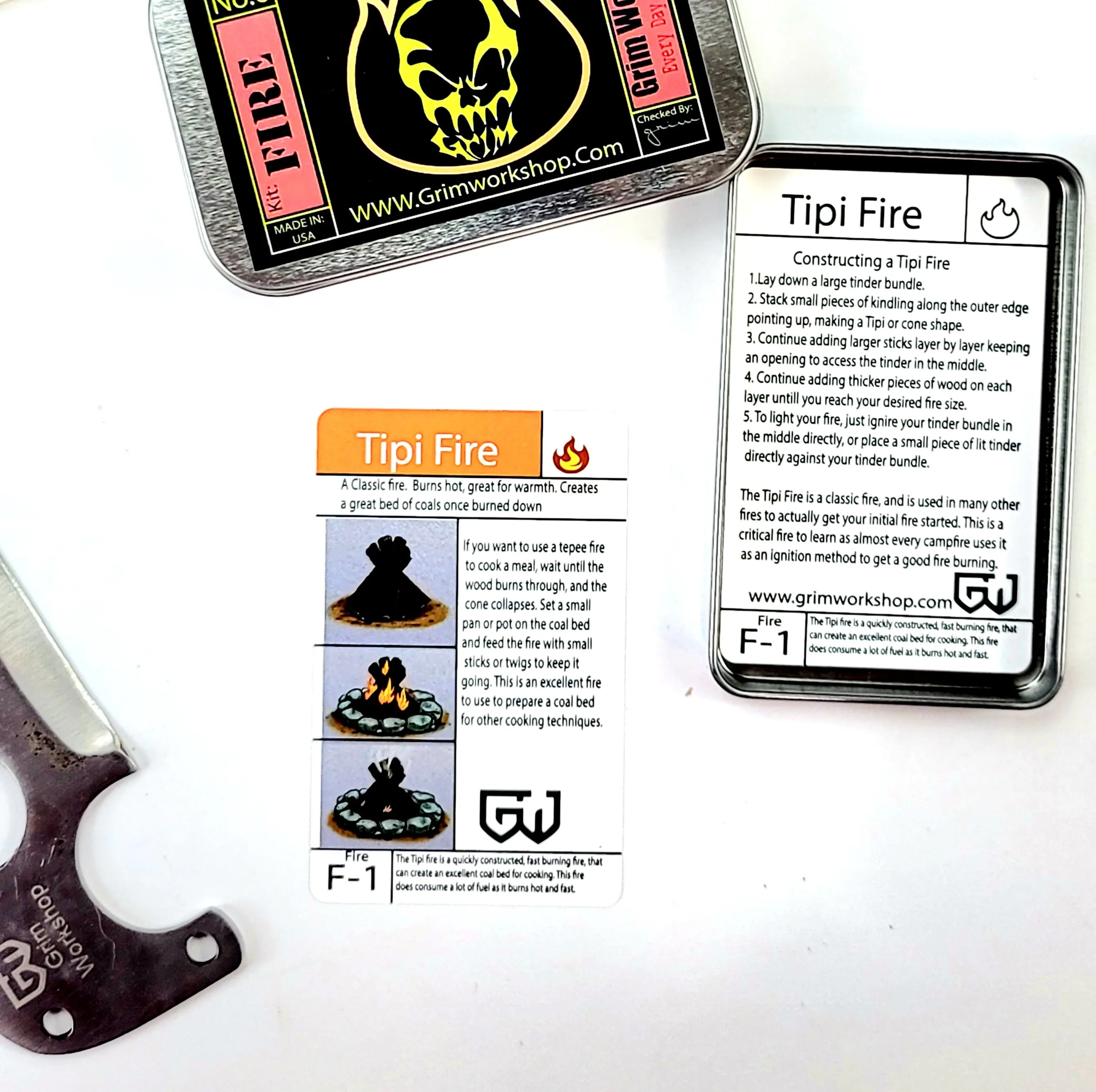 Tip Card Fi-1: Tipi Fire or Pyramid Fire