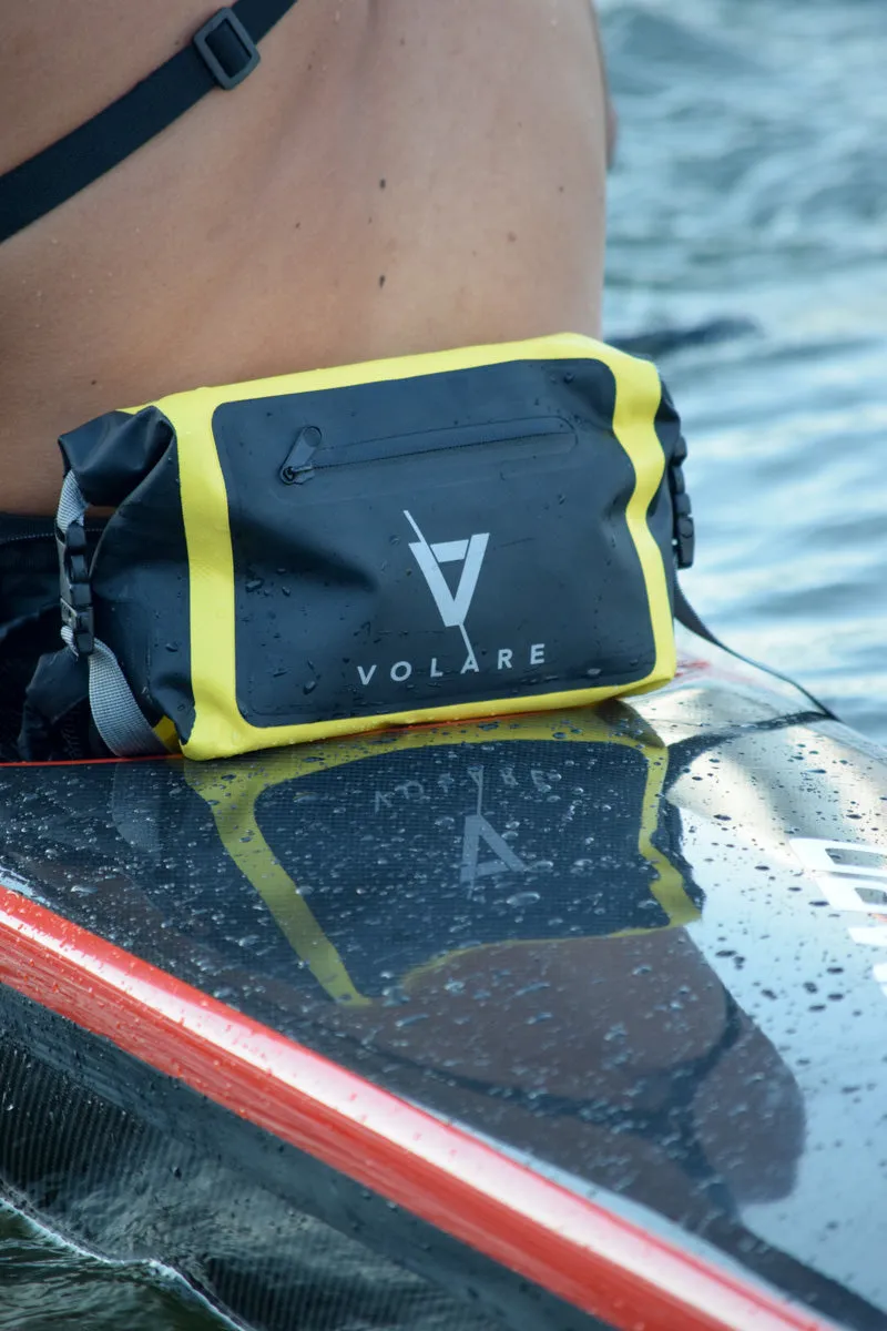 Waterproof Waist Pack - Black Yellow