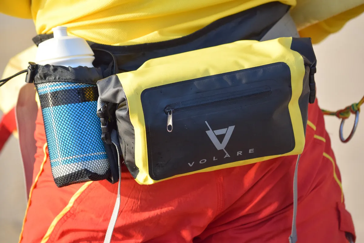 Waterproof Waist Pack - Black Yellow