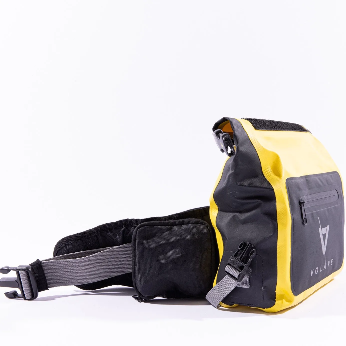 Waterproof Waist Pack - Black Yellow