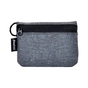 Zipper Pouch - Essentialist Utility Pouch (Heather Gray) by Flowfold